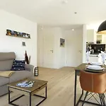 شقة Linnenboom - Lichtdurchflutete Neubauwohnung Fuer Gehobene Ansprueche فانجر أوخه