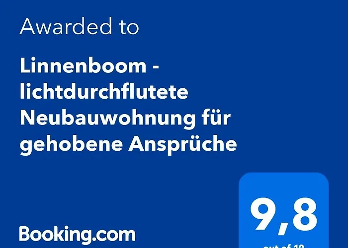 Apartman Linnenboom - Lichtdurchflutete Neubauwohnung Fuer Gehobene Ansprueche *